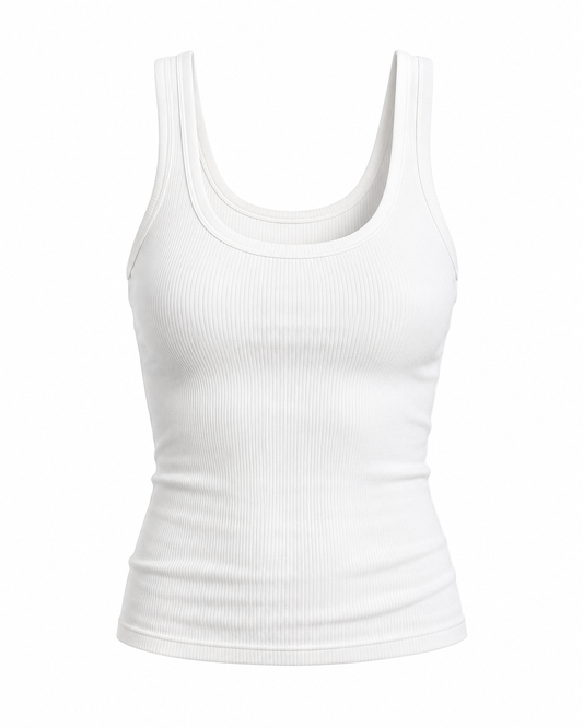 White tank top
