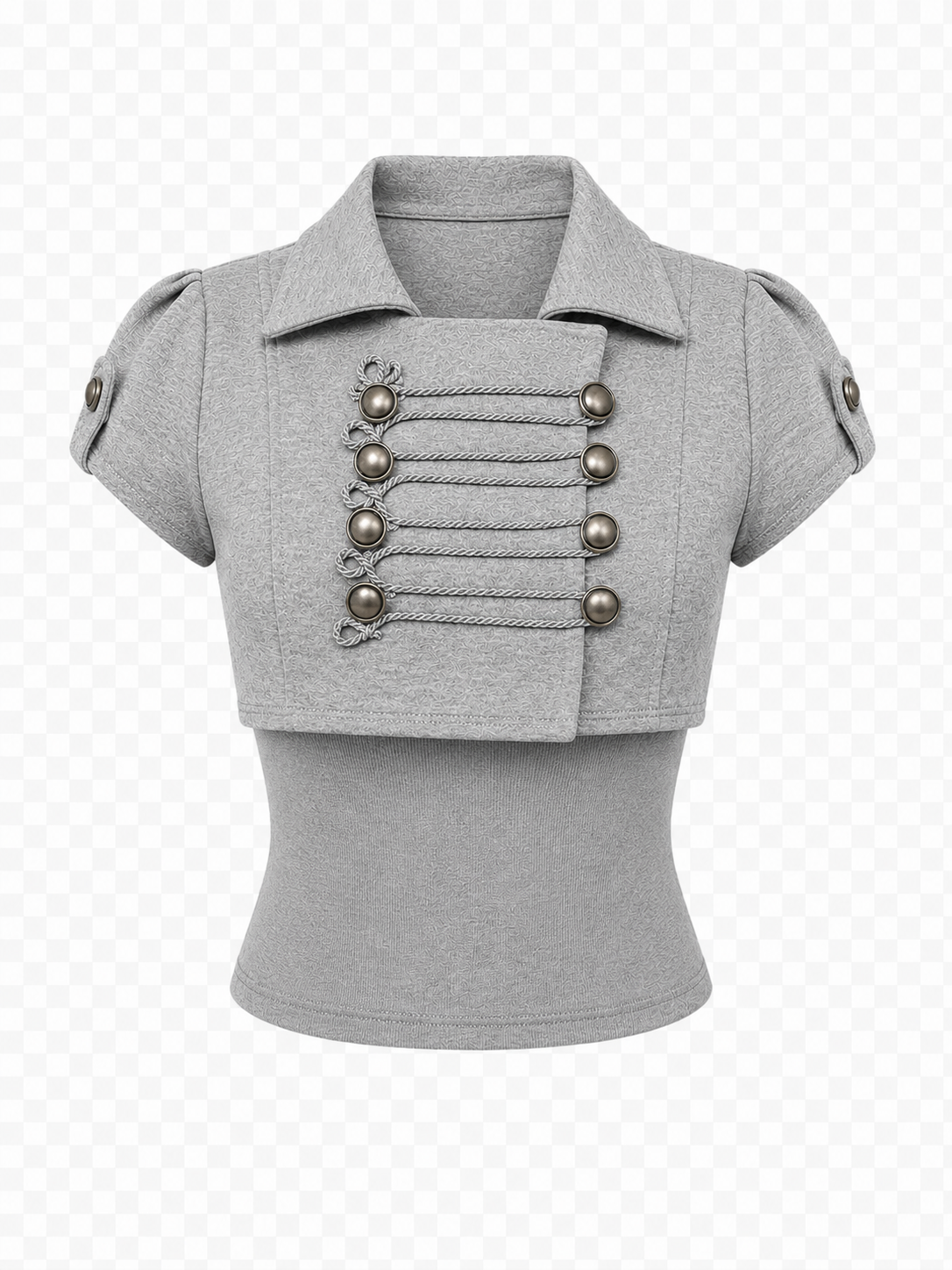 Buttoned jacket