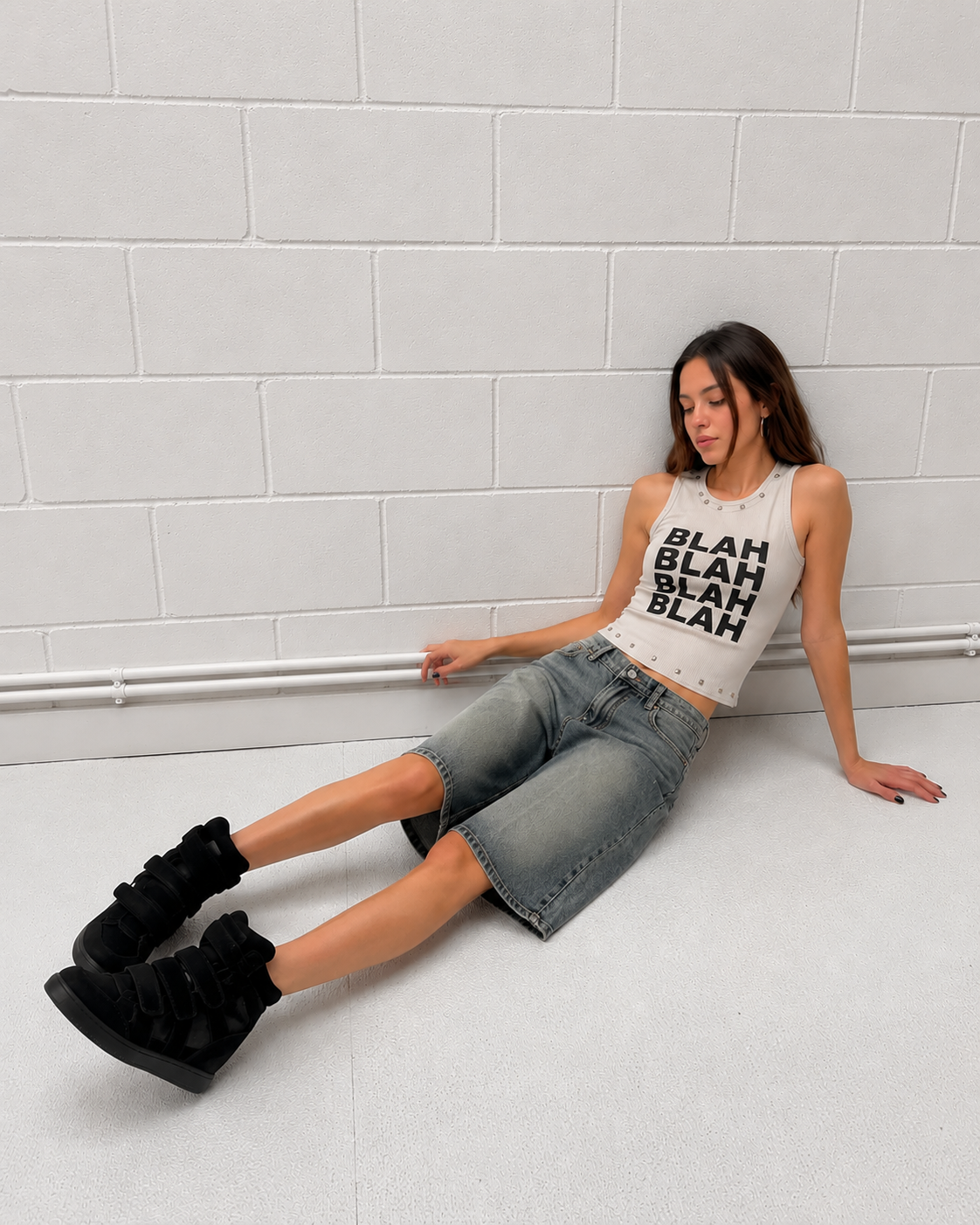 Blah Blah Blah tank top