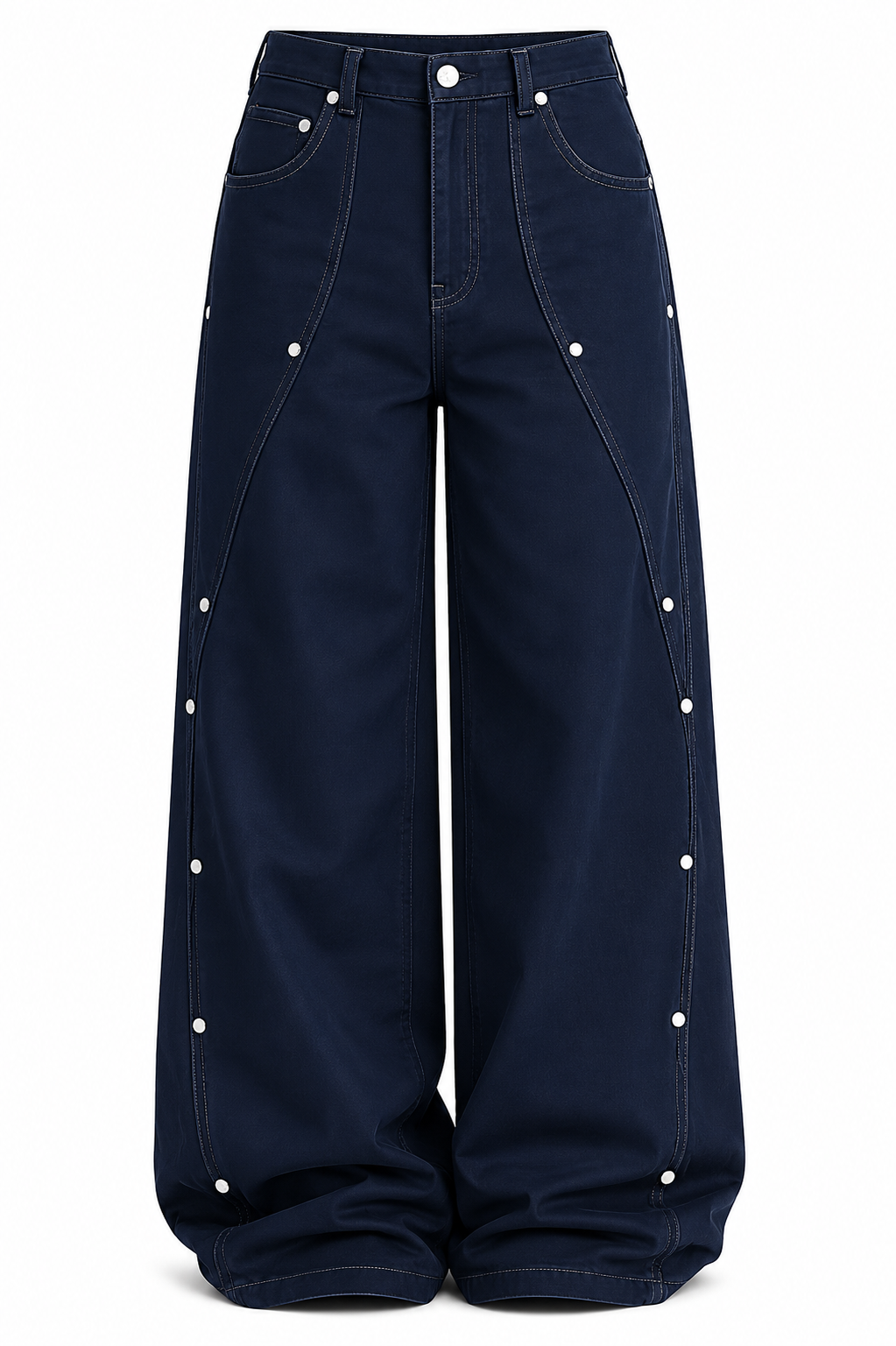 Navy jeans