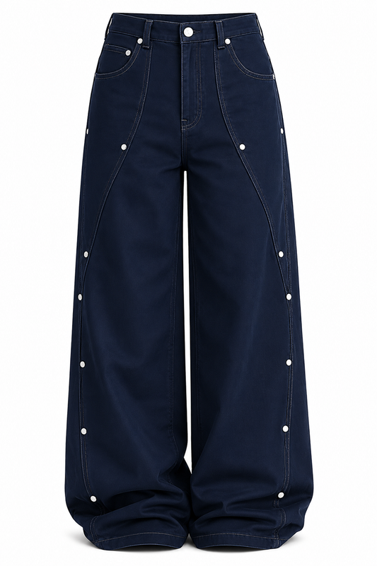 Navy jeans