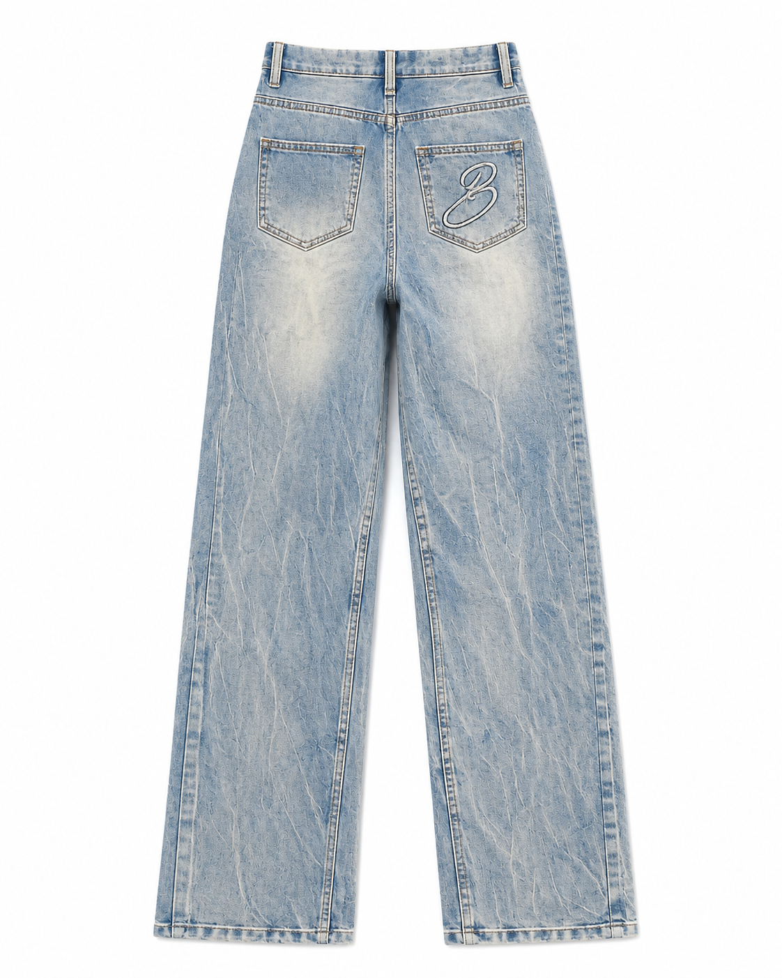 Buttoned jeans
