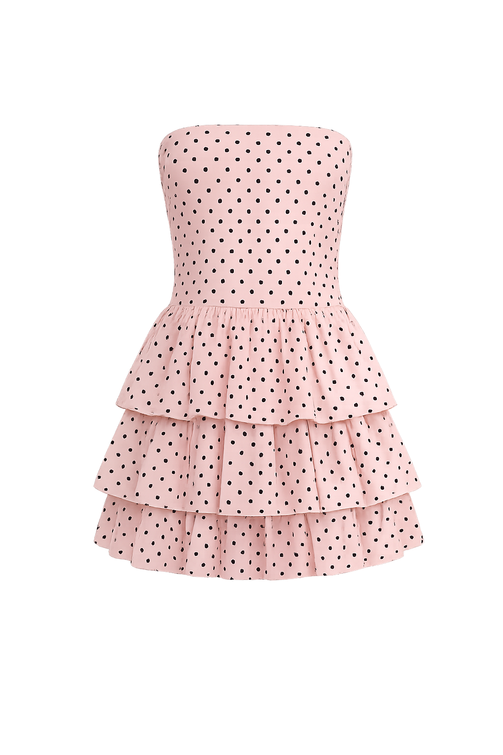 Pink short dress